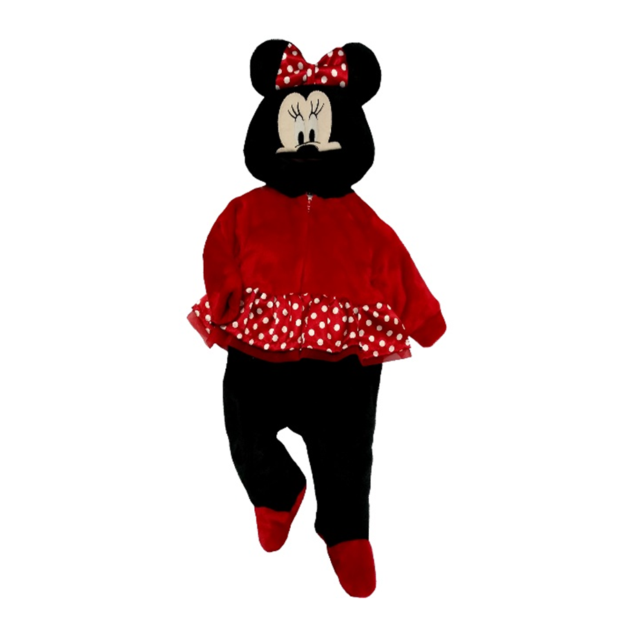 Minnie Embroidered Baby Bodysuit